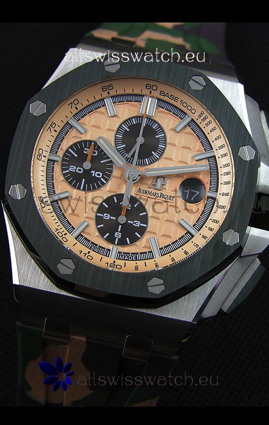 IMG_9081 Audemars Piguet Royal Oak Offshore Chronograph CAMO Edition 1:1 Replica 5
