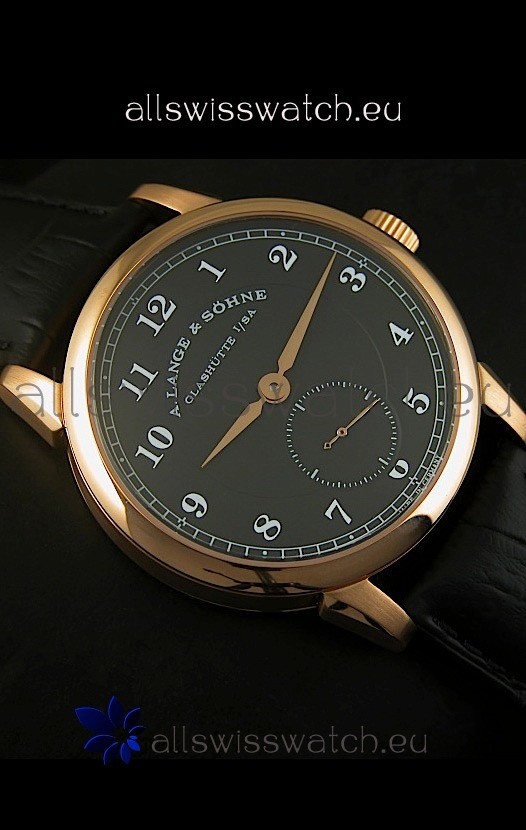 IMG_9081 A.Lange & Sohne 1815 Edition Manual Winding Pink Gold Case Replica 5