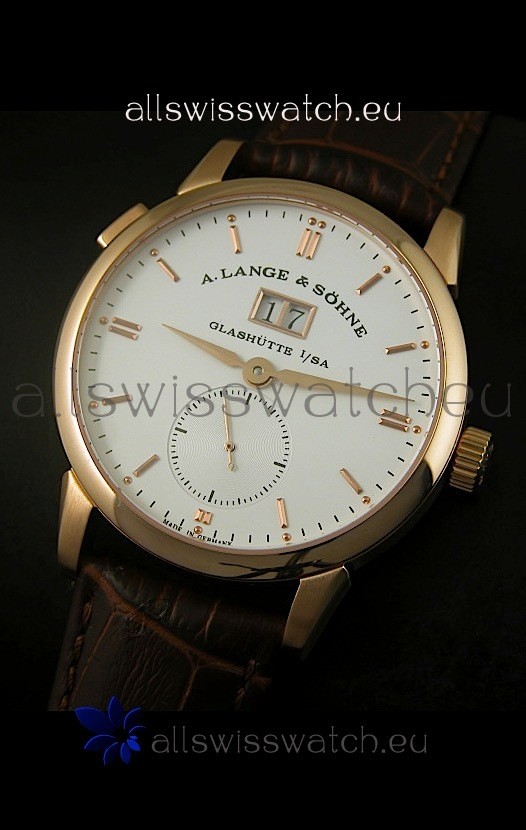 IMG_9081 A.Lange & Sohne Reguliert Manual Handwind in Pink Gold Case Replica 5
