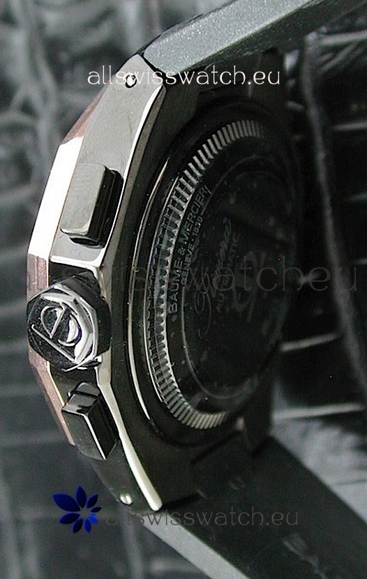 IMG_9081 Baume & Mercier Riveria in Black Dial Replica 5