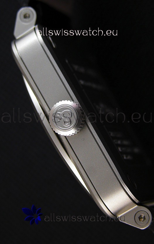 IMG_9081 Bell & Ross BR03-92 Horograph Black Dial Leather Strap 1:1 Mirror Replica 5