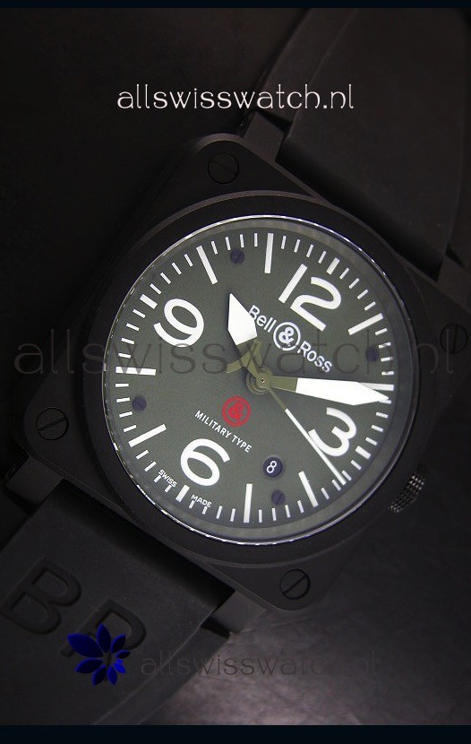 IMG_9081 Bell & Ross BR03-92 Green Dial Replica 5