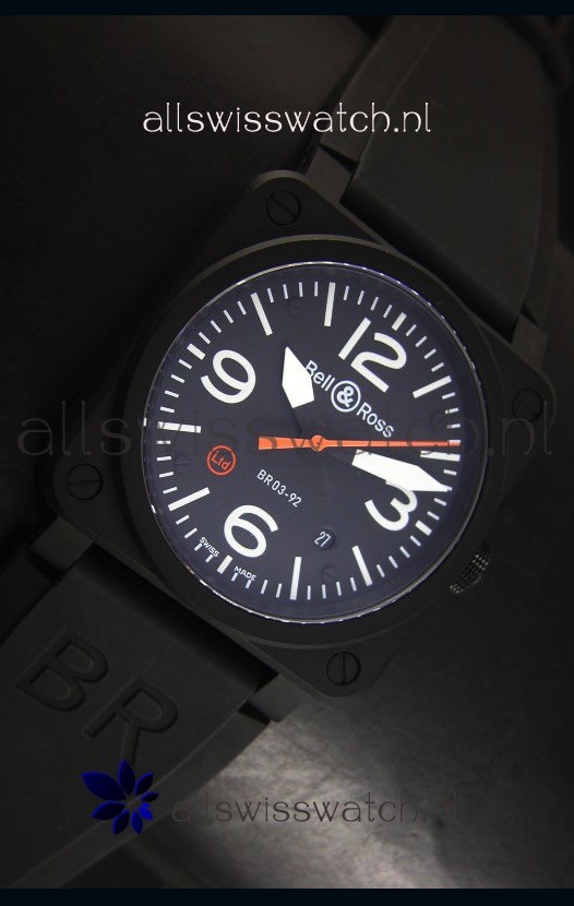 IMG_9081 Bell & Ross BR03-92 Black Dial Limited Edition Replica 5