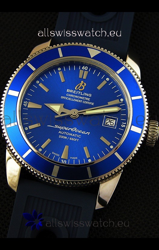 IMG_9081 Breitling SuperOcean Heritage II B20 42MM Blue Dial- 1:1 Mirror Edition Replica 5