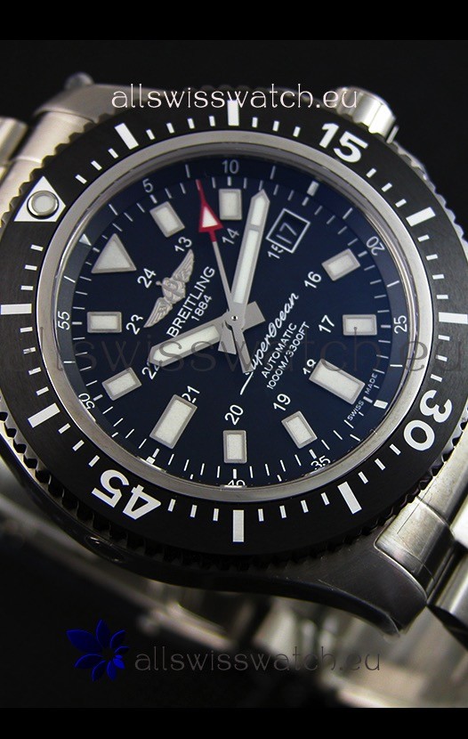 IMG_9081 Breitling SuperOcean 44 Special Steelwith Steel Strap Replica 5