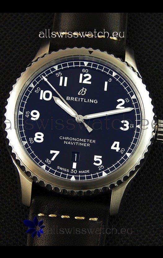 IMG_9081 Breitling Navitimer 8 Automatic 41MMin Black Dial Replica 5