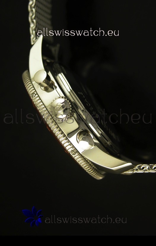 IMG_9081 Breitling Super Ocean Gold Bezel Chronograph Replica 5