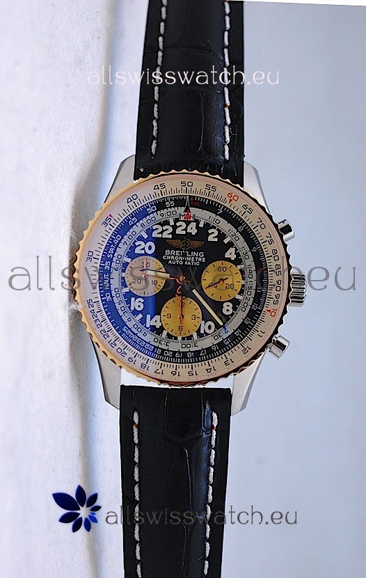 IMG_9081 Breitling Navitimer Cosmonautein Black Dial Replica 5