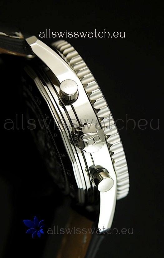 IMG_9081 Breitling Navitimer Cosmonautein Black Dial - MIRROR Replica 5