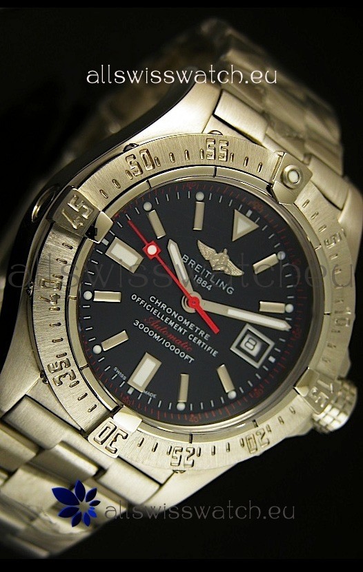 IMG_9081 Breitling Avenger Seawolfin Red Seconds Hands - 1:1 Mirror Replica 5