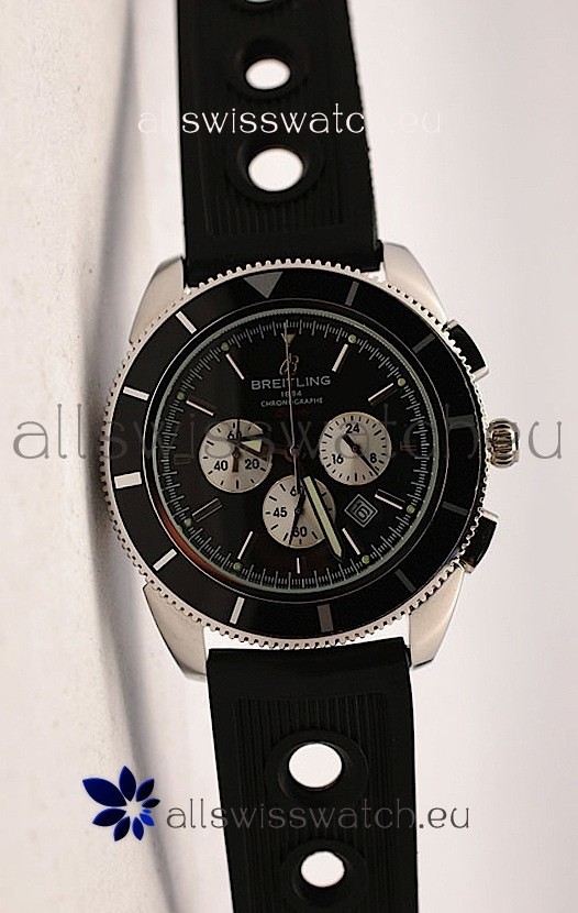 Breitling SuperOcean Heritage- Rubber Strap Replica 5