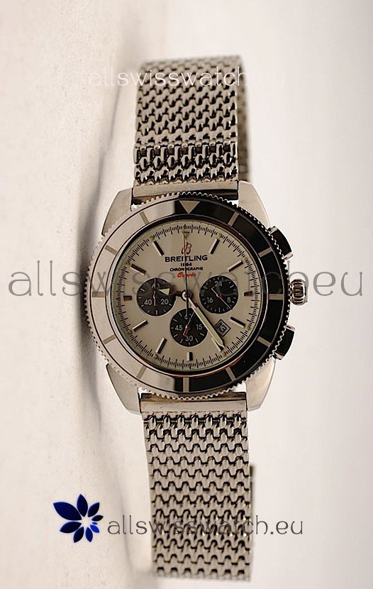 IMG_9081 Breitling SuperOcean Heritage- Off White Dial Replica 5