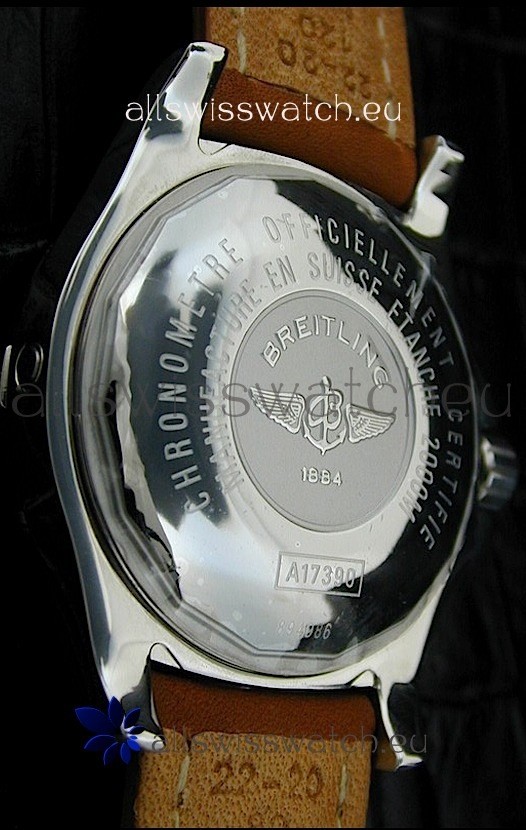 Breitling Superocean Steelfishin Black Dial Replica 5