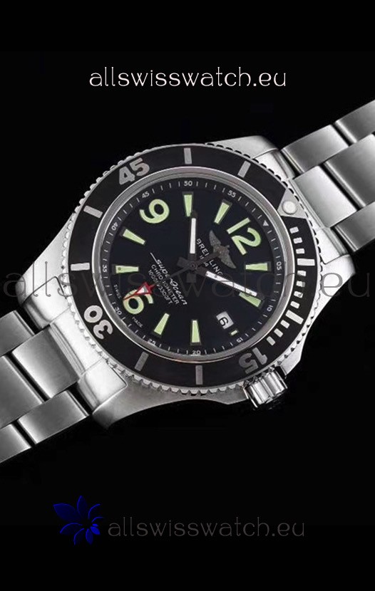 IMG_9081 Breitling Superocean Automatic 44 Steel - Black Dial 1:1 Mirror Replica 5