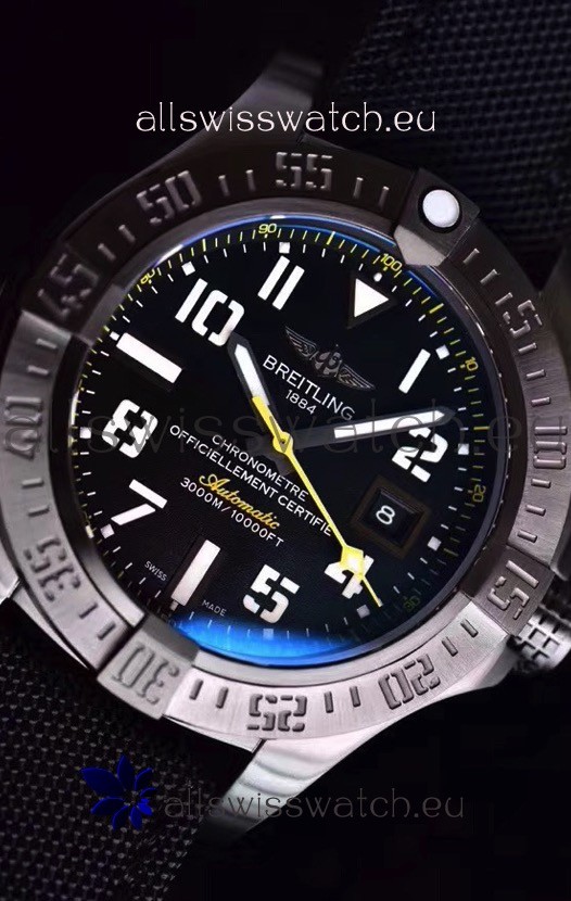 IMG_9081 Breitling Avenger II Seawolf Airblack1:1 Ultimate Replica 5