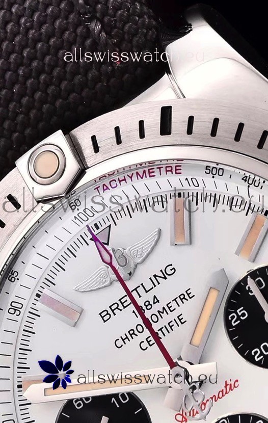 IMG_9081 Breitling Chronomat Airbone 1:1 Mirror in White Dial Replica 5