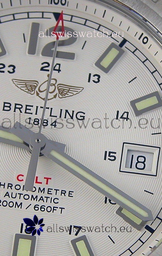 IMG_9081 Breitling Chronometre COLT 41 White Dial Automatic Replica 5