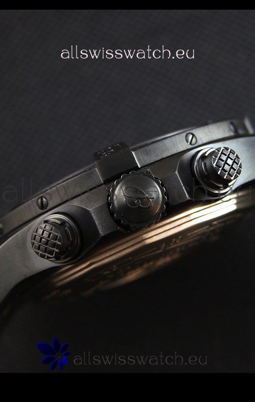 IMG_9081 Breitling Avenger Titanium CaseCarbon Dial 1:1 Mirror Replica 5