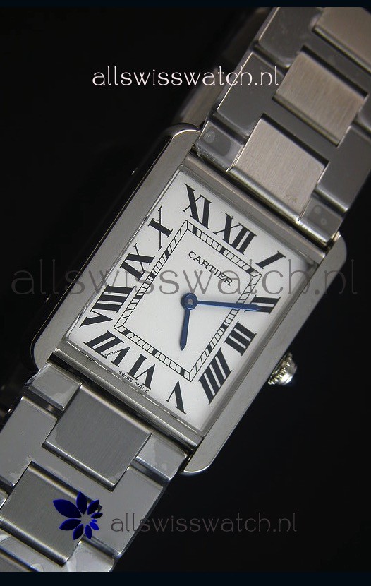IMG_9081 Cartier Tank Solo Quartz in Steel Strap 28MM Wide Replica 5