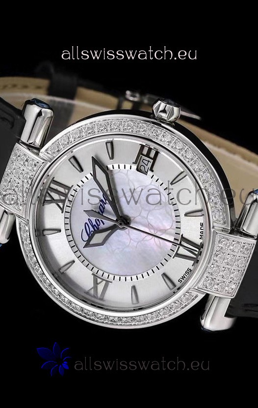 IMG_9081 Chopard Imperiale White Dial Automatic in 904L Steel Replica 5