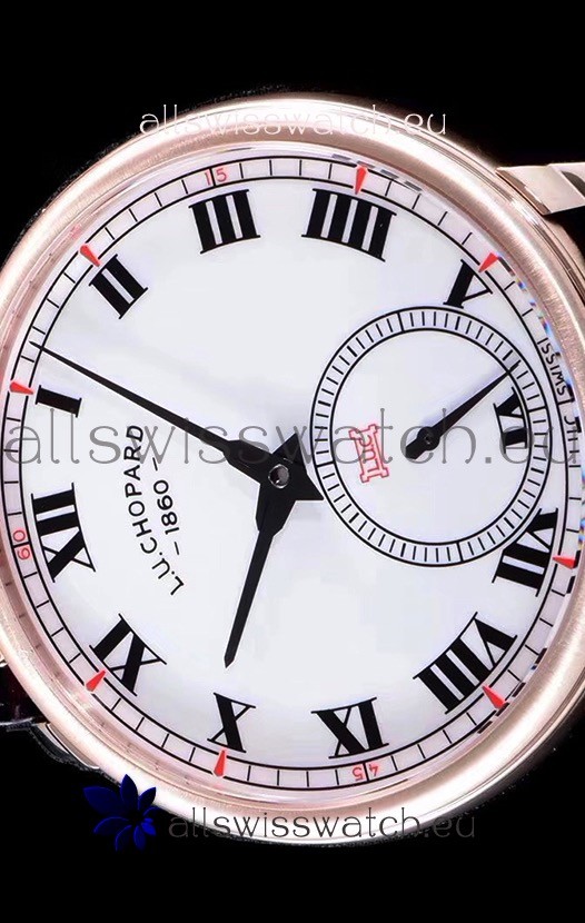 IMG_9081 Chopard Louis-Ulysse The Tribute Rose Gold White Dial Replica 5