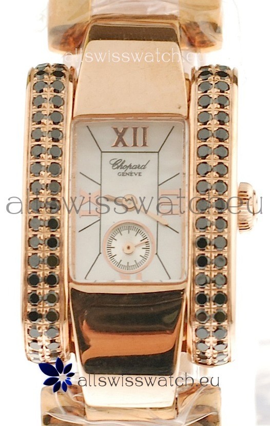 IMG_9081 Chopard La Strada Ladies Pink Gold Replica 5