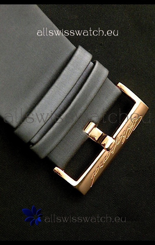 IMG_9081 Chopard Animal World Ladies Owl in Black Strap Replica 5