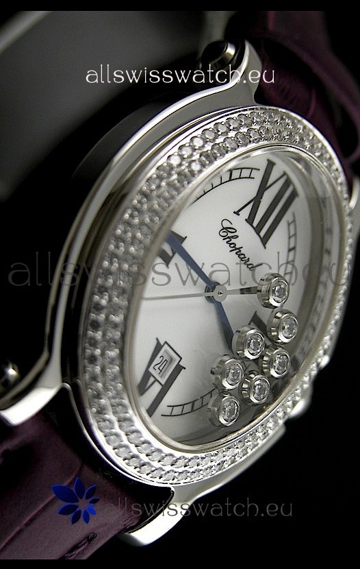 IMG_9081 Chopard Happy Sportin Purple Strap Replica 5