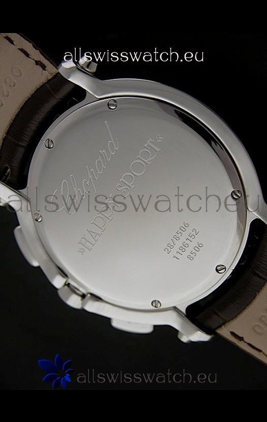IMG_9081 Chopard Happy Sportin Brown Strap Replica 5