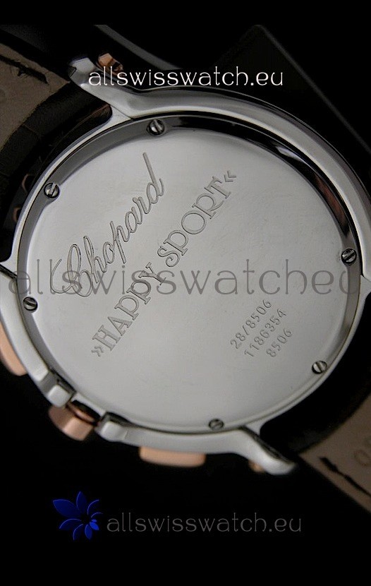 IMG_9081 Chopard Happy Sportin Brown Strap Replica 5