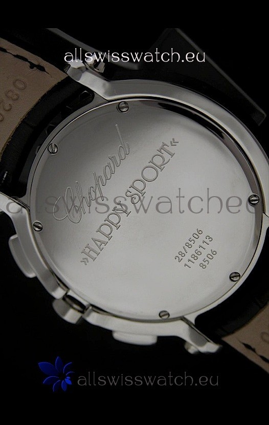 Chopard Happy Sportin Black Strap Replica 5