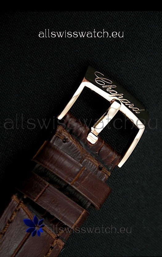 IMG_9081 Chopard Happy Sportin Brown Strap Replica 5