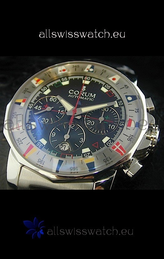 IMG_9081 Corum Admiral's Cup Challengein Black Dial Replica 5