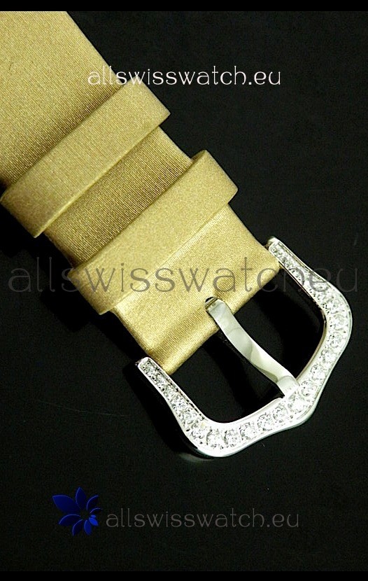 IMG_9081 Cartier Jewellery Pearl Diamond in Yellow Strap Replica 5