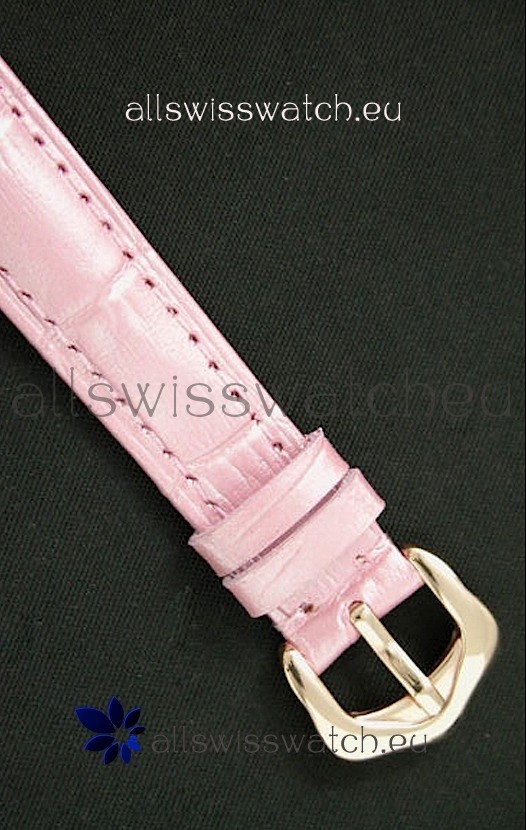 Cartier Ladies in Rose Gold Casing Replica 5