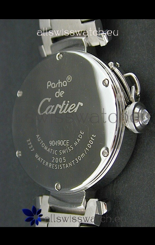 IMG_9081 Cartier Pasha de Automatic in White Dial Replica 5