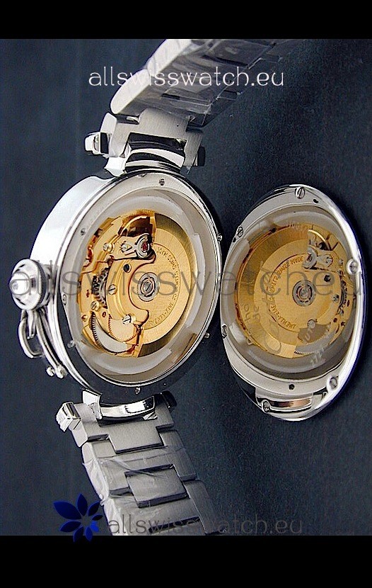 Cartier Pasha de Automatic in White Dial Replica 5