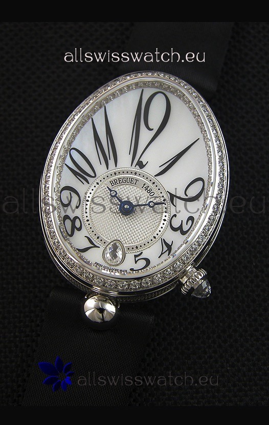 IMG_9081 Breguet Reine De Naples Ladies 1:1 Stainless Steel Mirror Replica 5