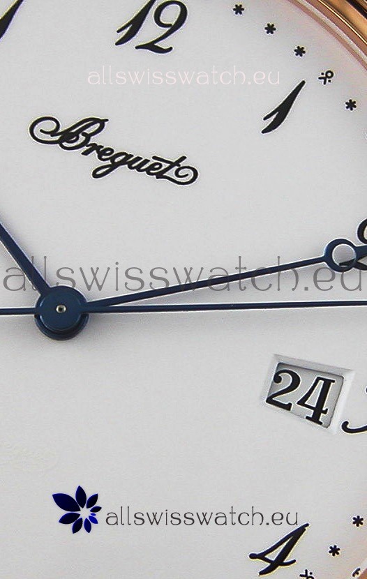Breguet Classique 5177BA/29/9V6 Rose Gold with Arabic Markers Replica 5
