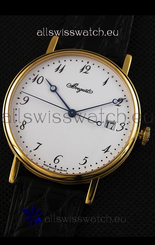 IMG_9081 Breguet Classique 5177BA/29/9V6 Yellow Gold with Arabic Markers Replica 5