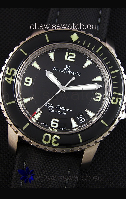 IMG_9081 Blancpain Fifty Fathoms - 1:1 Mirror Titanium 1:1 Mirror Replica 5