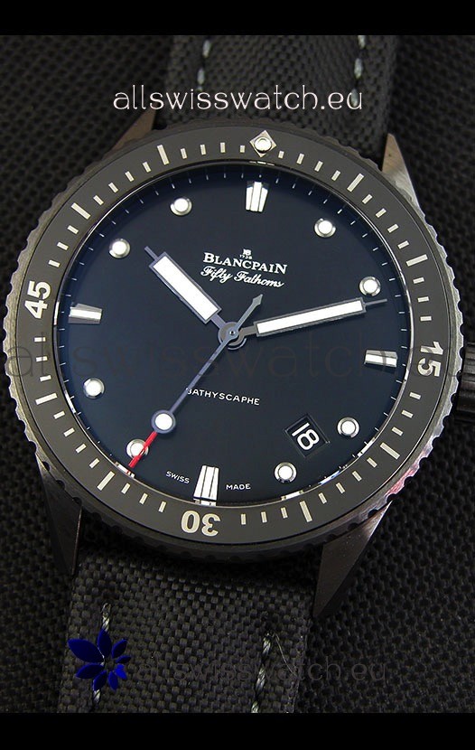 IMG_9081 Blancpain Fifty Fathoms BATHYSCAPHE Edition 1:1 Replica 5