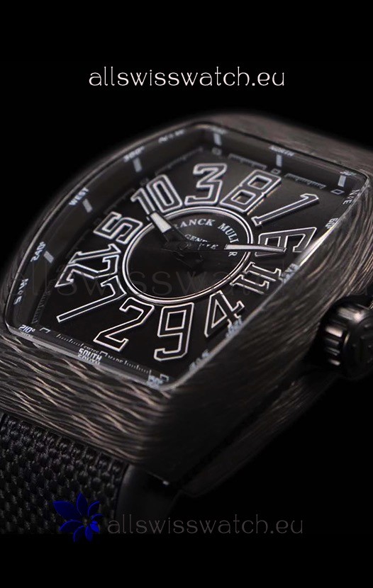 IMG_9081 Franck Muller Vanguard Carbon Casing Black Indexes Replica 5