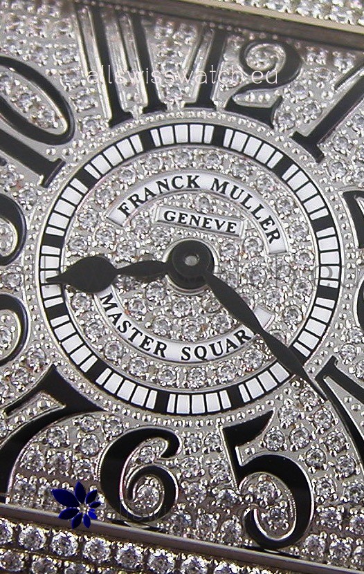 IMG_9081 Franck Muller Master of Sqaure Ladies Quartz in Steel Case Replica 5
