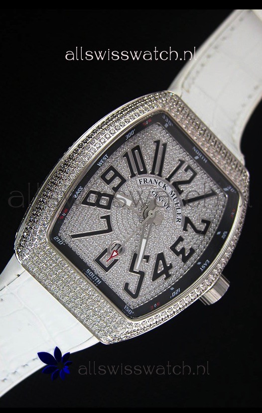 IMG_9081 Franck Muller Vanguardin Diamonds Encrusted Dial Replica 5