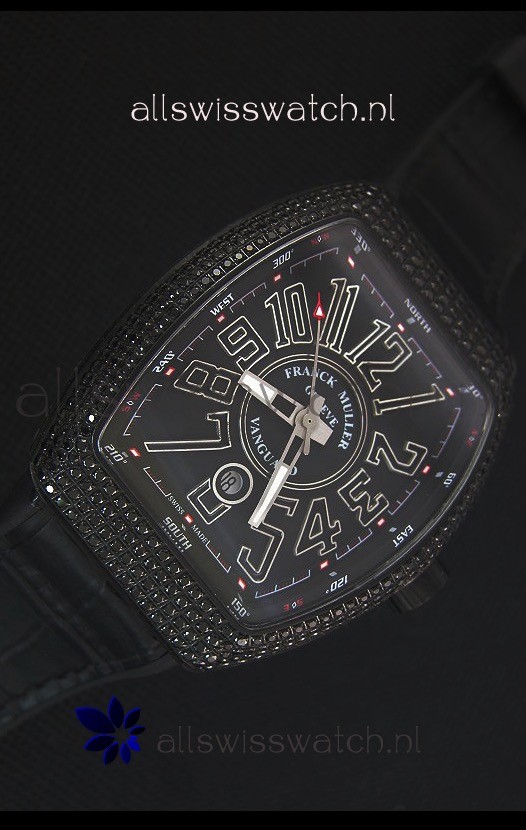 IMG_9081 Franck Muller Vanguardin PVD Coated Case Replica 5