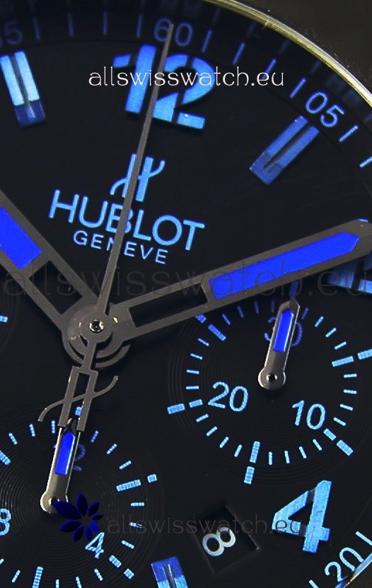 IMG_9081 Hublot Big Bang All Black PVD Blue1:1 Mirror Replica 5