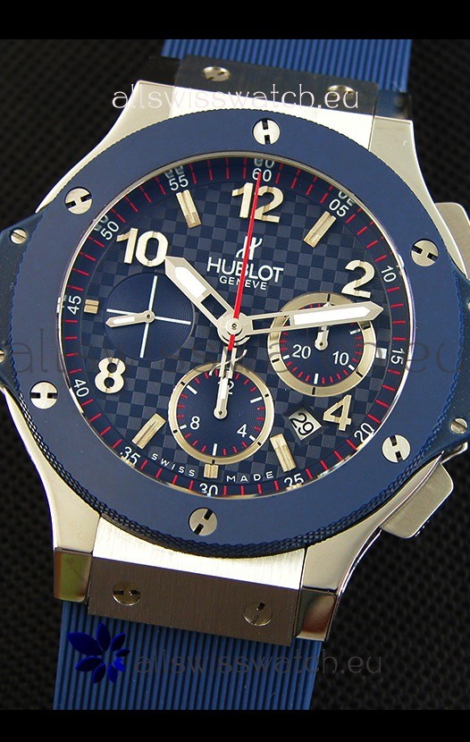 IMG_9081 Hublot Big Bang Blue Steel Carbon Dial1:1 Mirror Replica 5