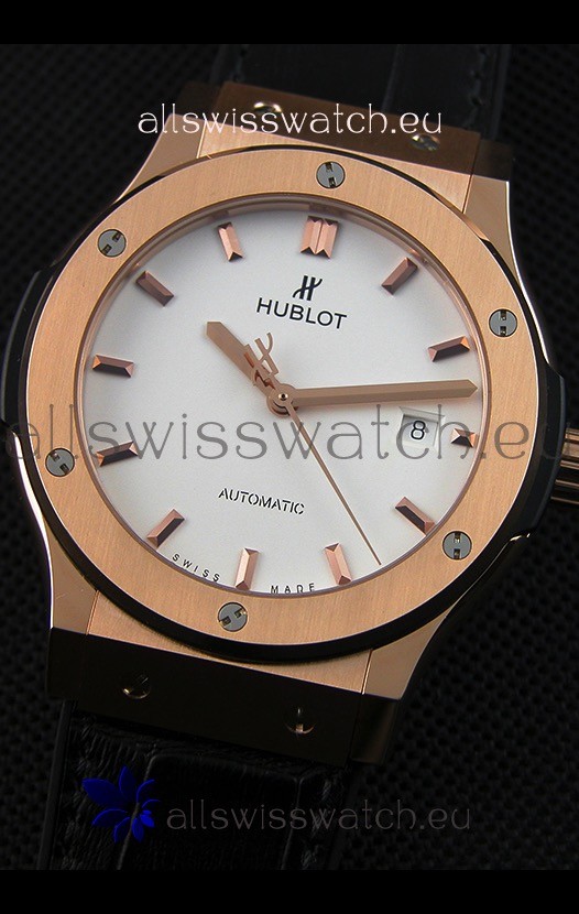 IMG_9081 Hublot Classic Fusion King Gold Opalin- 1:1 Mirror Replica 5