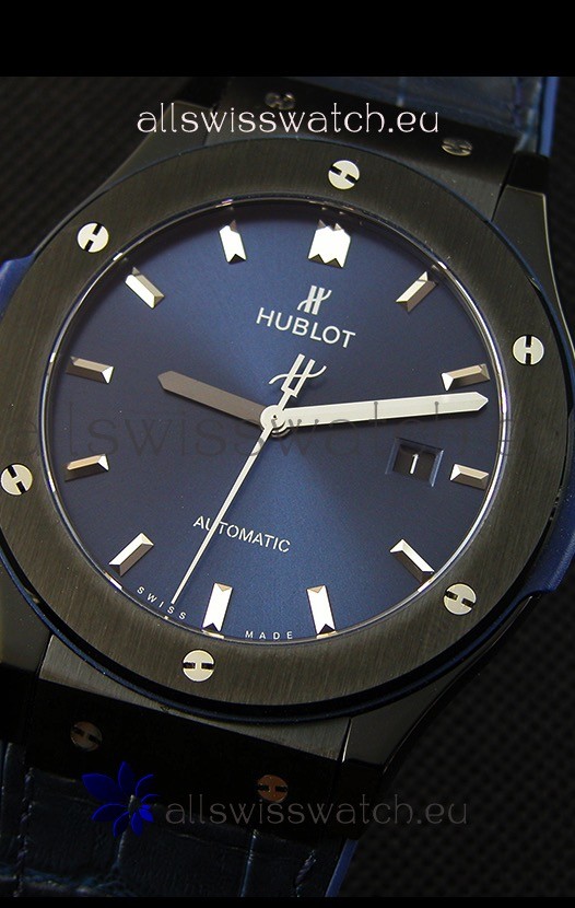 Hublot Classic Fusion Ceramic Blue- 1:1 Mirror Replica 5